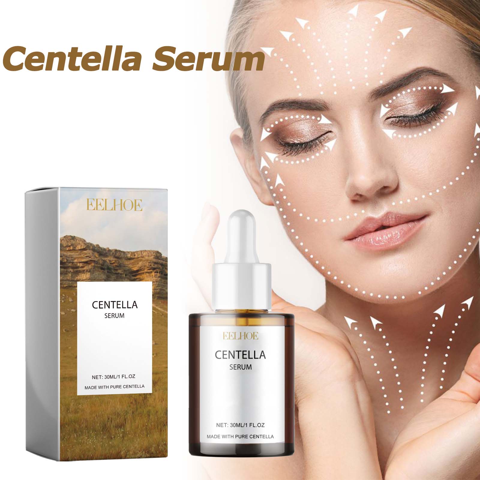 Snail Mucin Essence - Centella Serum Nourish Improvement Dry Skin