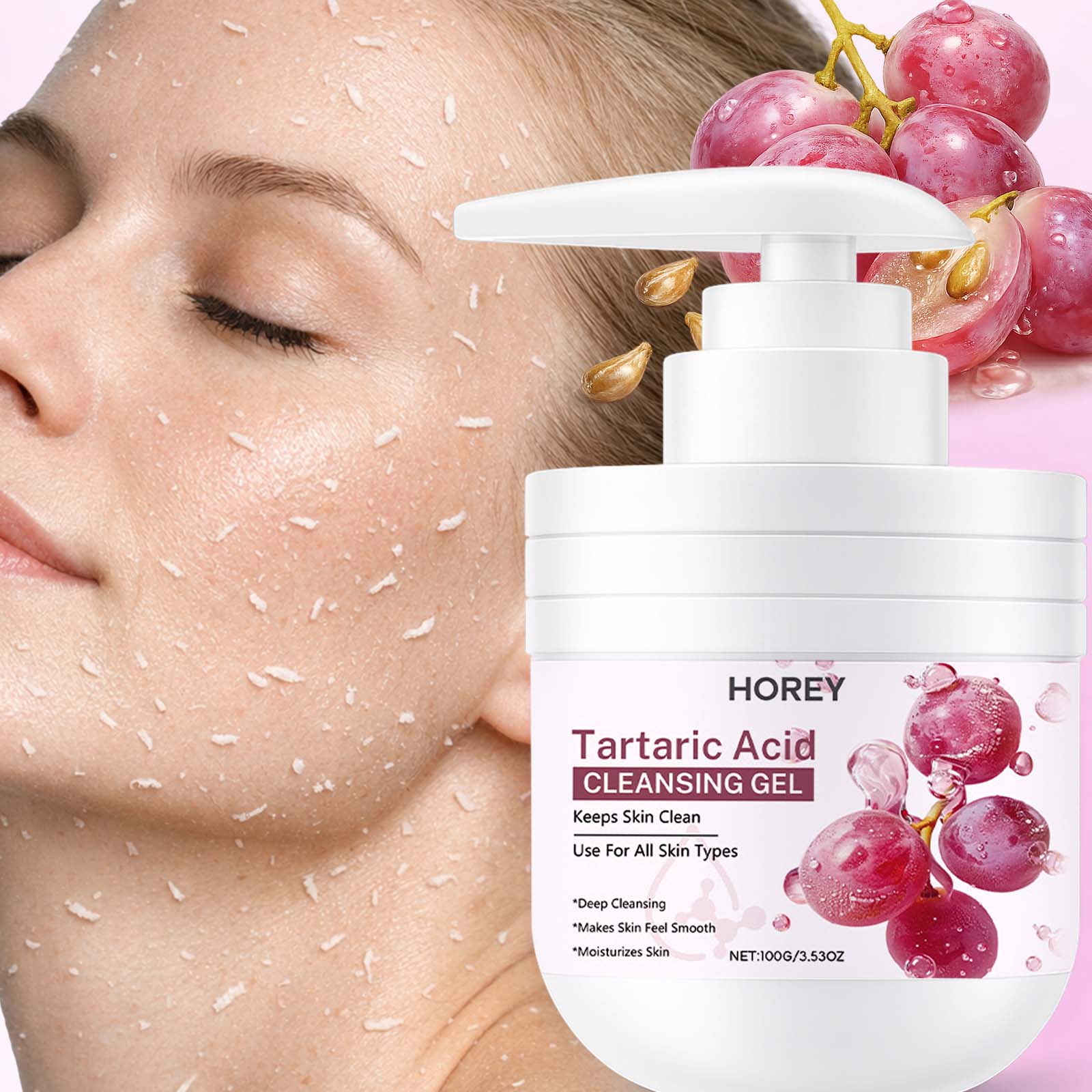 Tartaric Acid Cleansing Gel De - Licorice Root Extract 评论和价格