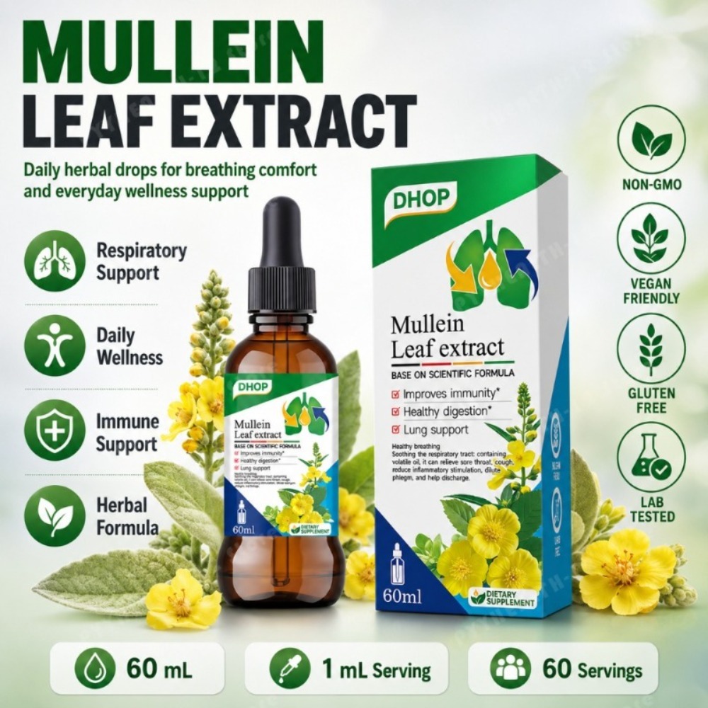 Mullein Leaf Extract Drops 60m - Licorice Root Extract 评论和价格