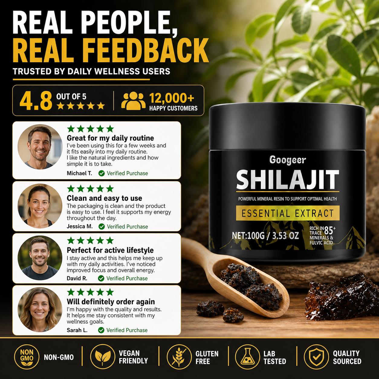 Googeer Shilajit Extract Powde - Licorice Root Extract 评论和价格